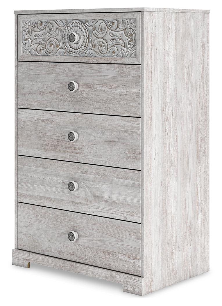 Paxberry Chest Of Drawers angled alternate view