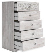 Paxberry Chest Of Drawers open drawer
