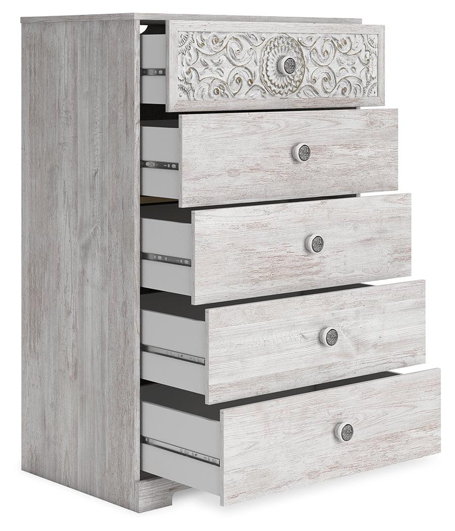 Paxberry Chest Of Drawers open drawer