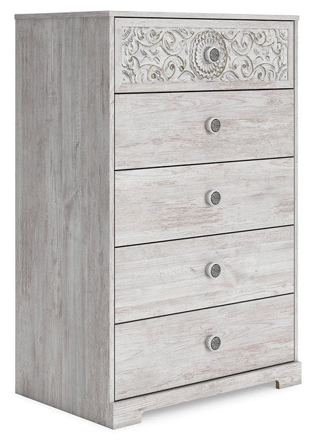 Paxberry Chest Of Drawers side view