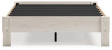Alternative side view of Socalle Full Size Platform Bed