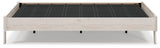 Socalle Light Natural Queen Platform Bed side profile