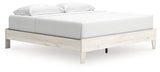 Socalle King Platform Bed angled view