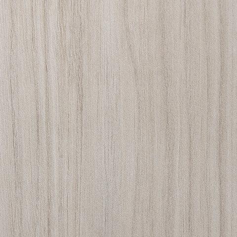 Close-up of natural oak laminate finish on Socalle Platform Bed