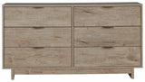 Oliah Natural Dresser head-on view