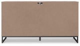 Neilsville Whitewash Casual Dresser back view