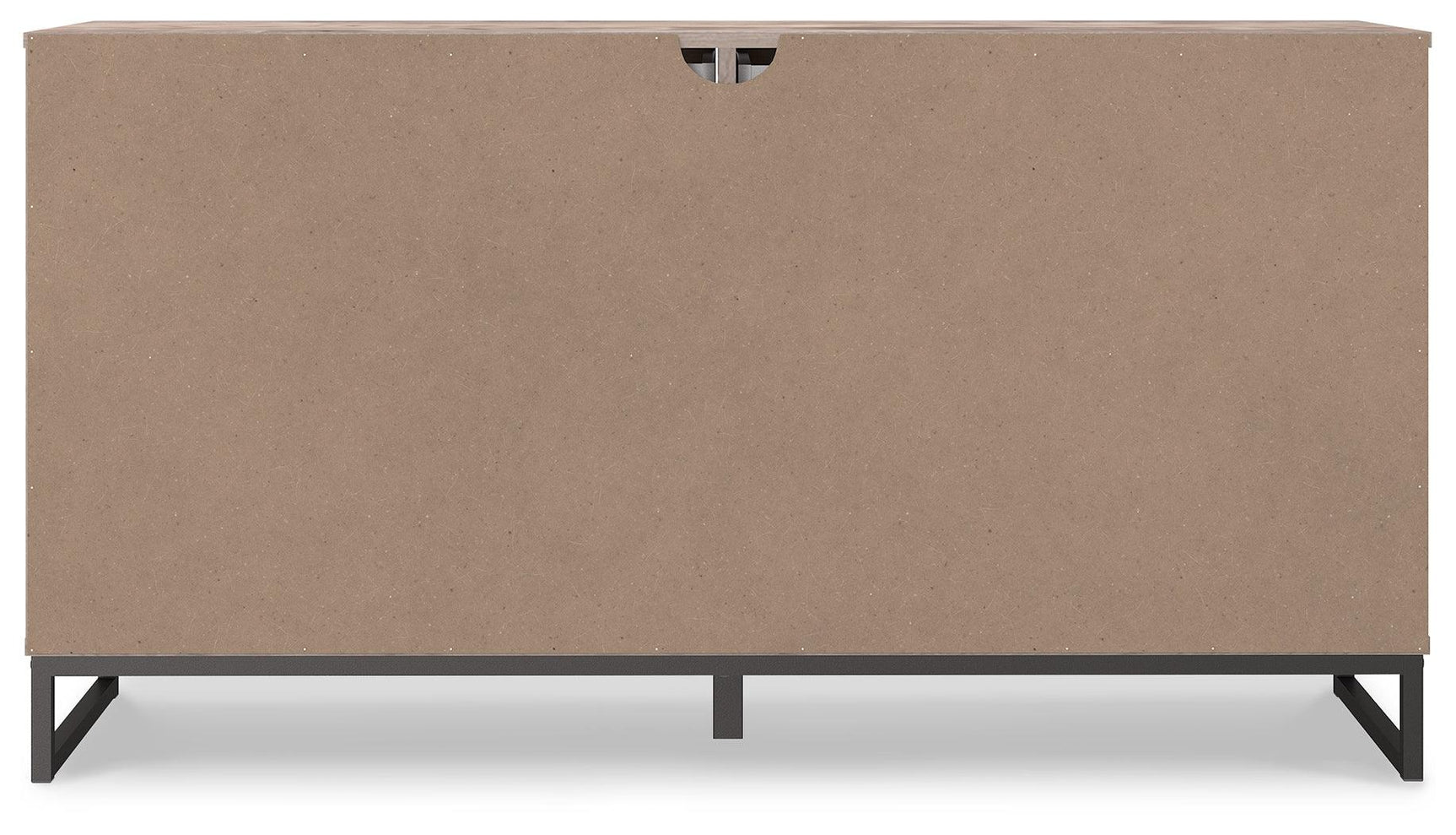 Neilsville Whitewash Casual Dresser back view