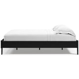 Finch Black Queen Platform Bed, packaging detail
