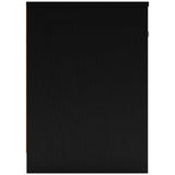 Finch Black Nightstand with drawer and open cubby