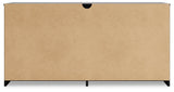 Finch Black Dresser side alternate angle