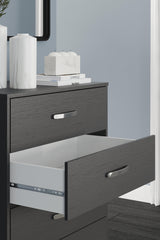 Drawer interior dimensions shown