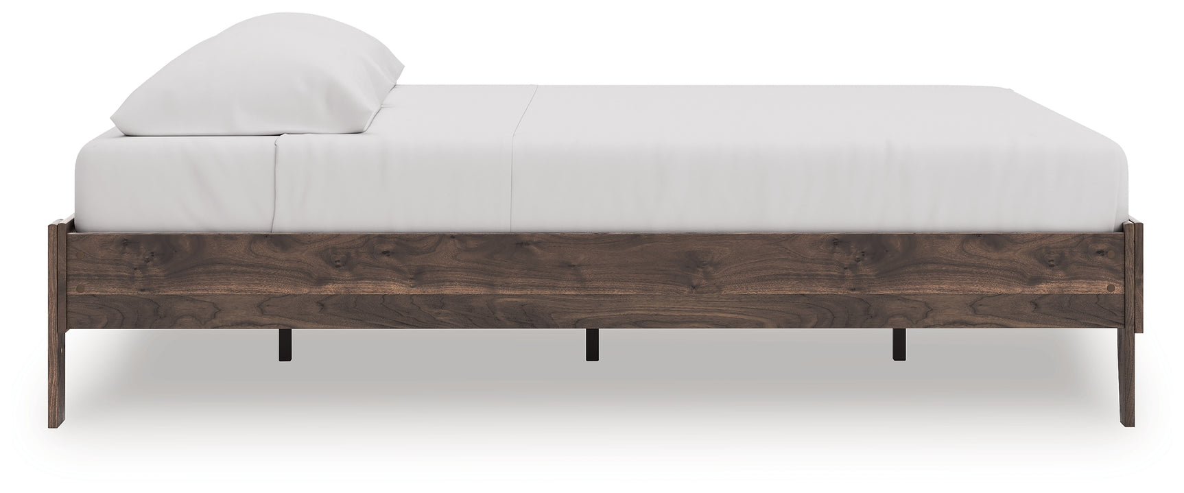 Side view of Calverson King Platform Bed