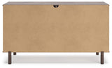 Calverson Mocha Dresser alternate side profile