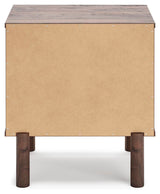 Calverson Mocha Nightstand view 8