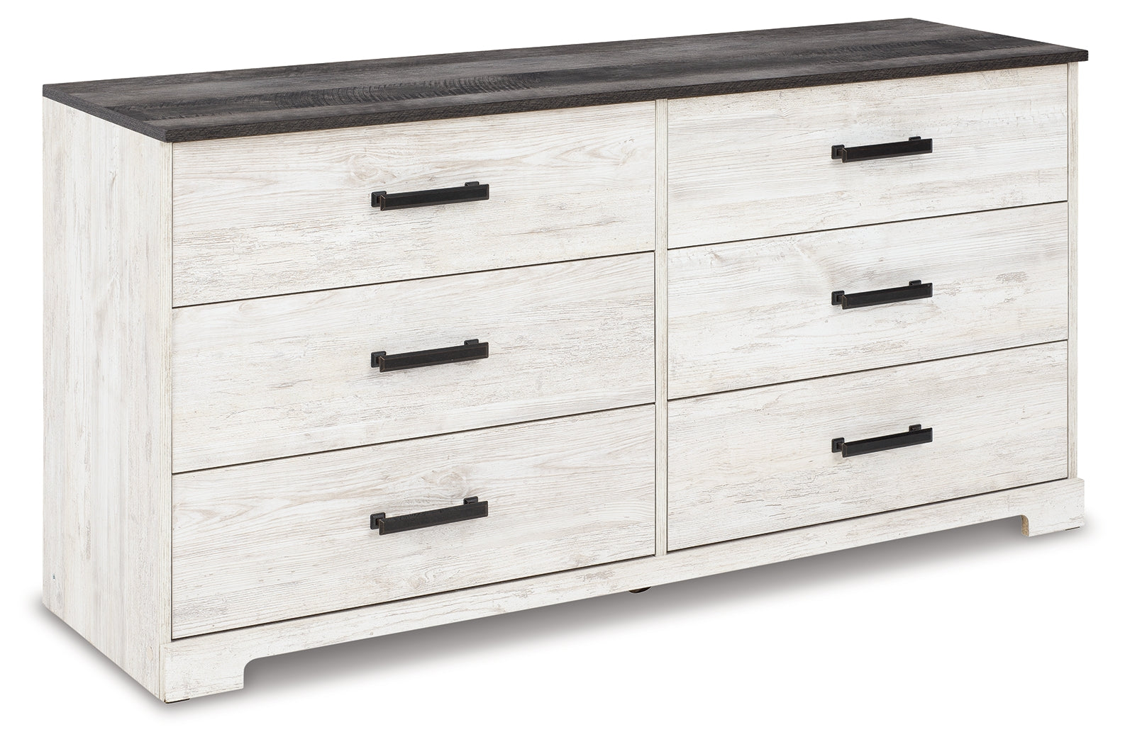 Drawer interior with vinyl-wrapped sides