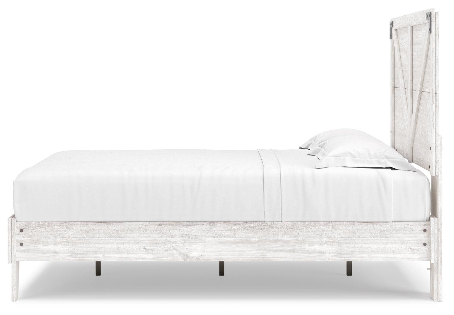 Assembly box and parts for Shawburn Full Crossbuck Panel Platform Bed