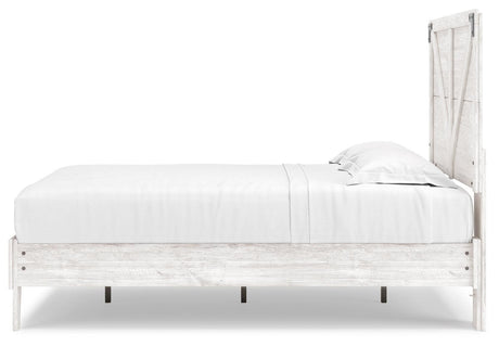 Assembly box and parts for Shawburn Full Crossbuck Panel Platform Bed