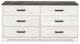 Front head-on view of Shawburn dresser
