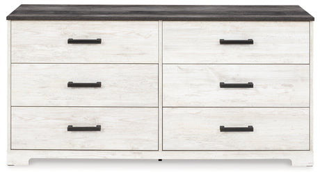 Front head-on view of Shawburn dresser