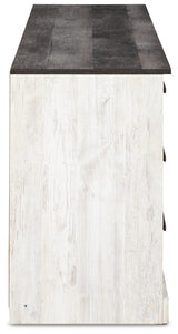 Side view of Shawburn dresser