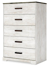 Shawburn chest of drawers alternative angle showing hardware