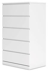 Onita Chest of Drawers alternate angled side view