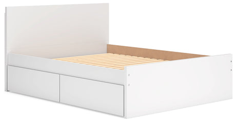 Onita Queen Bed side drawer open