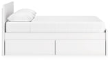 Onita bed open storage drawer