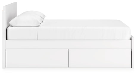 Onita bed open storage drawer