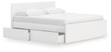 Onita King storage drawer detail view