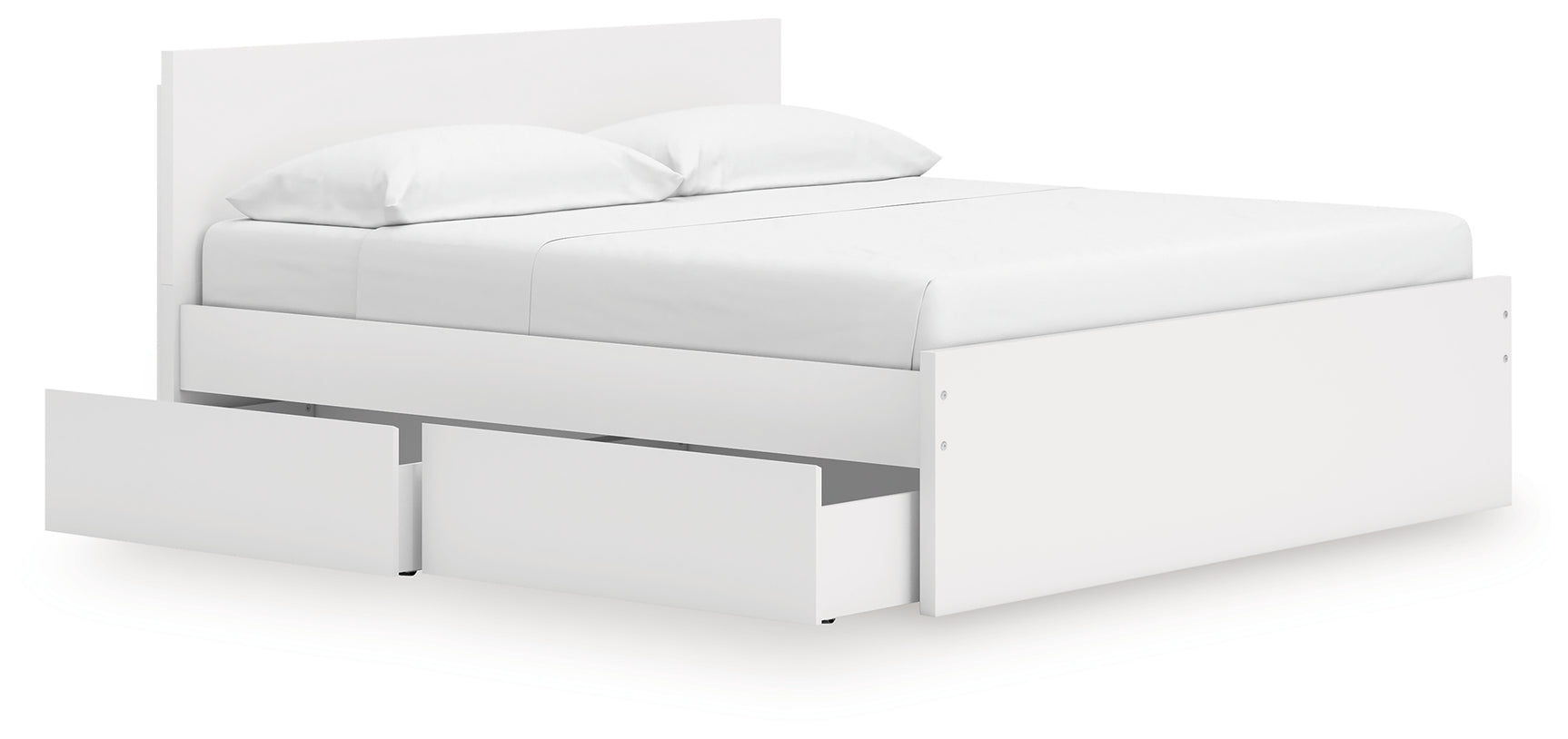 Close-up of headboard panel design