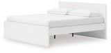 Onita White King Panel Platform Bed