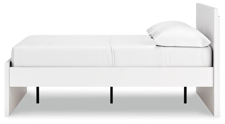 Base roll slats of Onita Full Panel Platform Bed