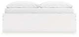Onita King Platform Bed back view