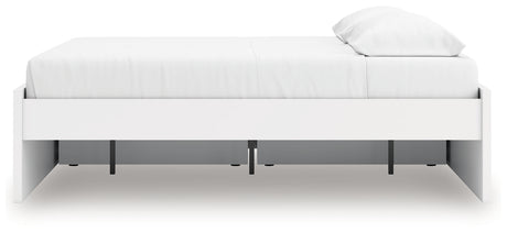Onita King Platform Bed side alternate view