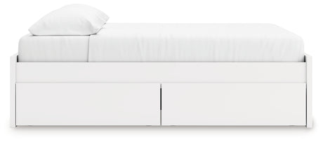 Onita King Platform Bed side profile