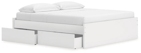 Onita king bed headboard detail