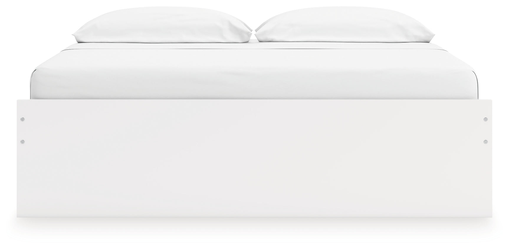 Onita Platform Bed head-on front view