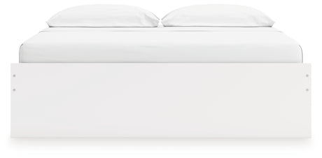 Onita Platform Bed head-on front view