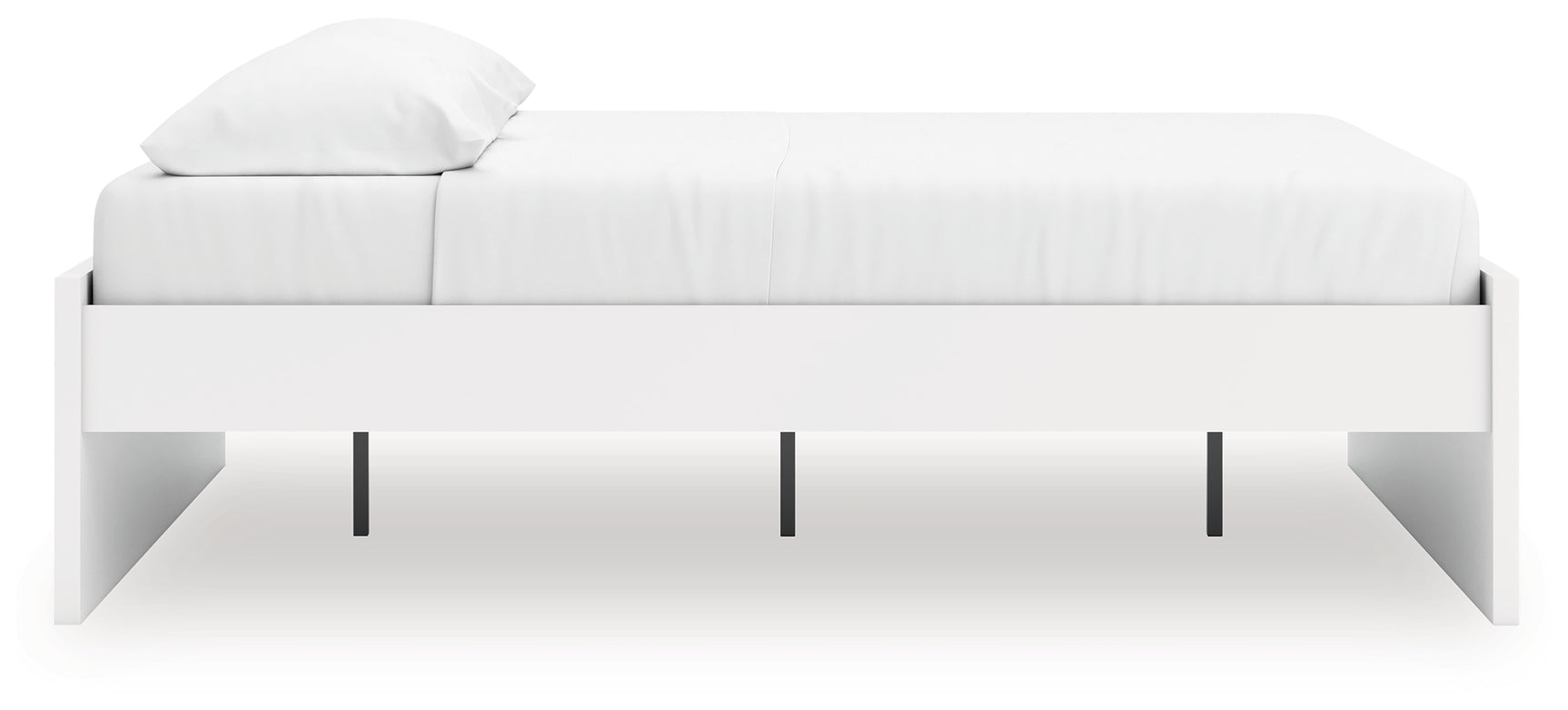 Onita Platform Bed side profile