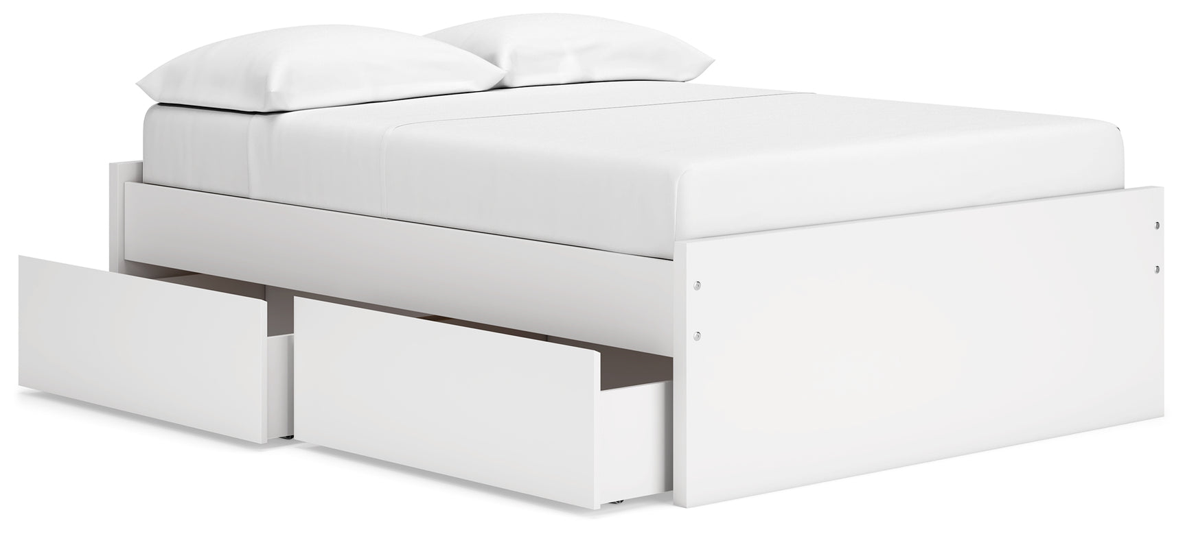 Onita platform bed back view