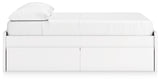 Drawer detail on Onita platform bed