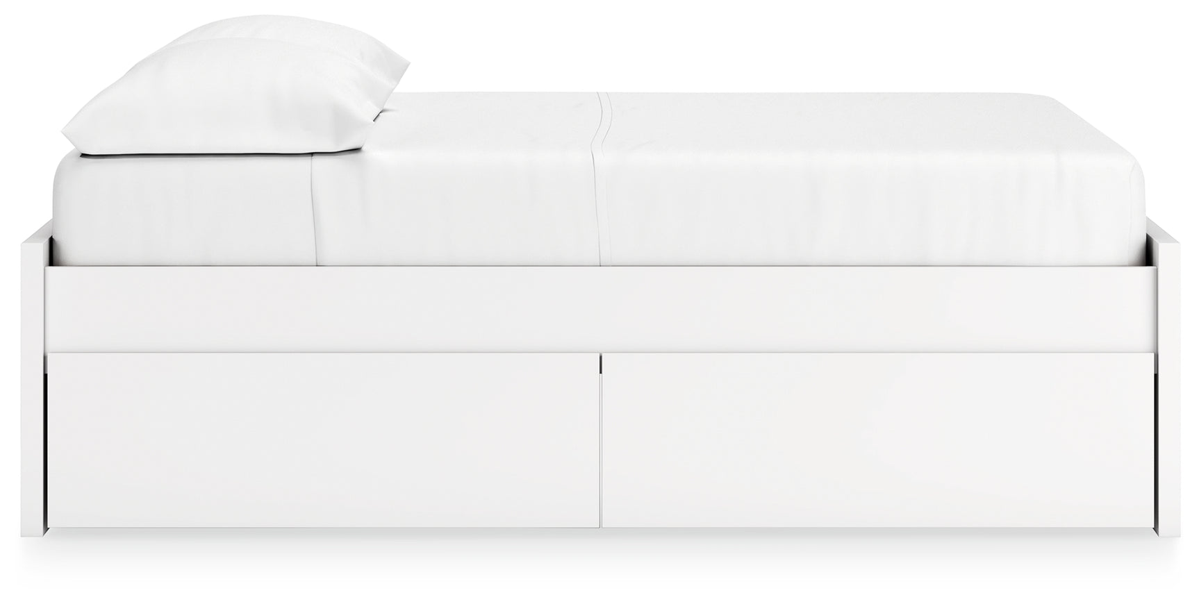 Drawer detail on Onita platform bed