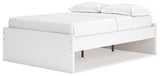 Onita Full Platform Bed back view