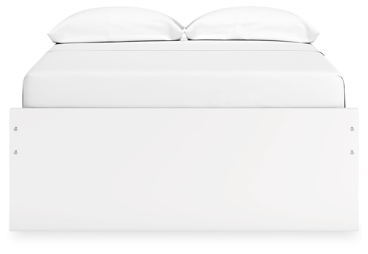 Onita Full Platform Bed side alternate angle
