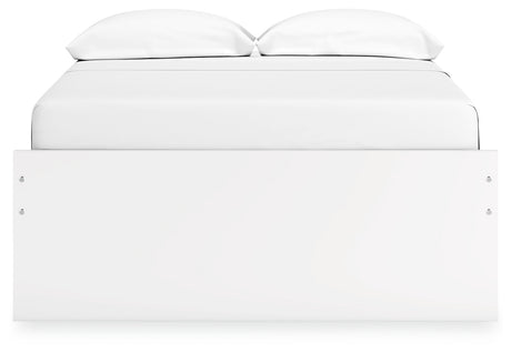 Onita Full Platform Bed side alternate angle