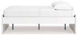 Onita bed showing roll slat support