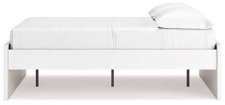 Onita bed showing roll slat support