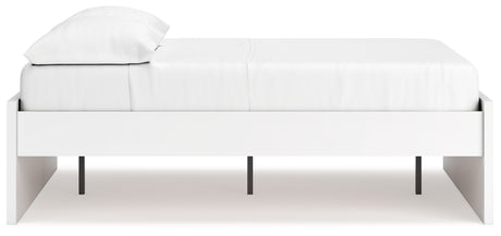 Onita Full Platform Bed angled side view