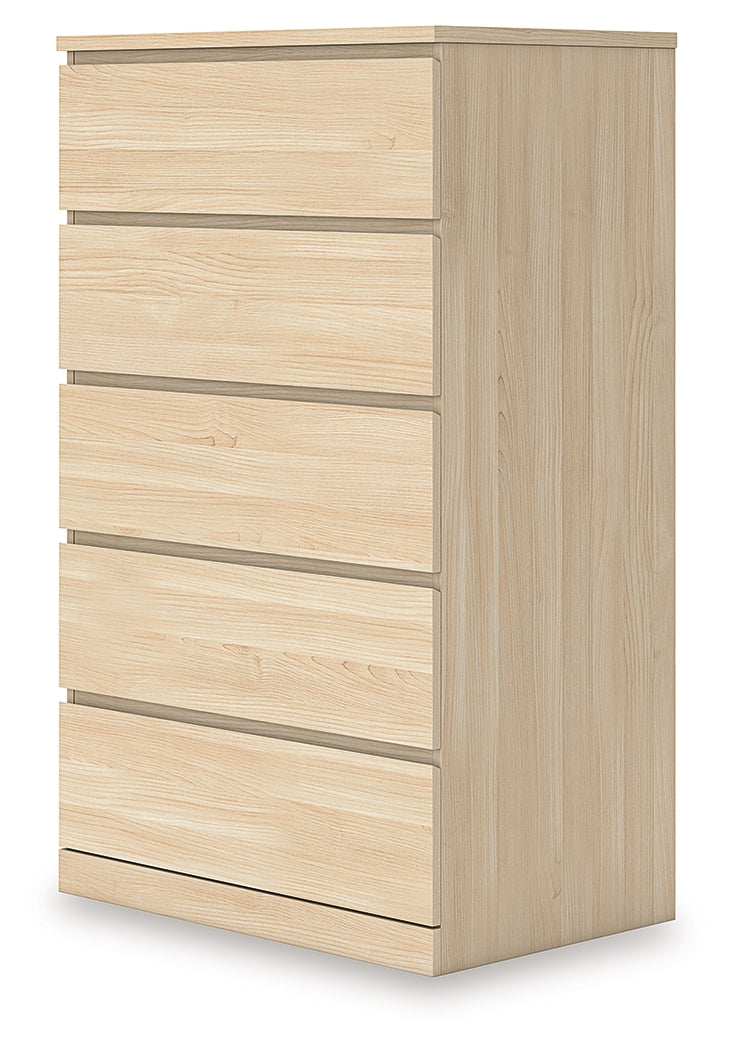 Onita Chest of Drawers angled back view